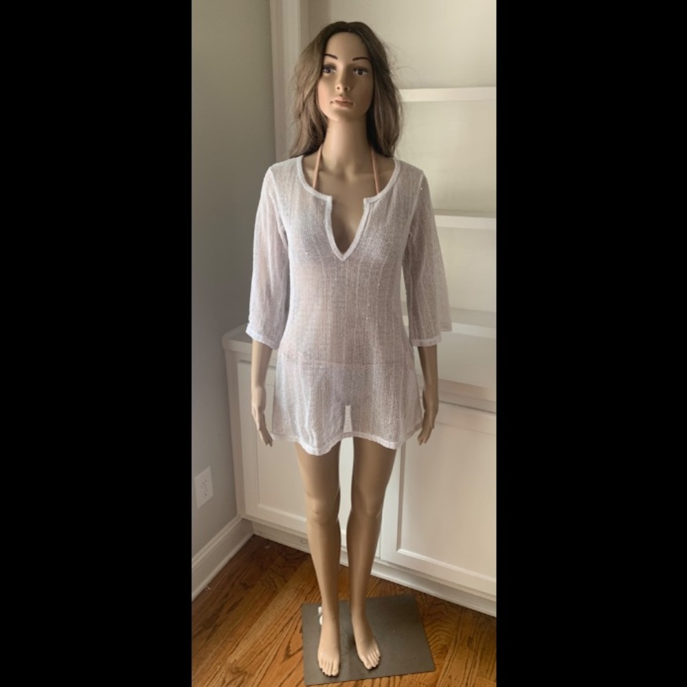 Jordan Taylor Shimmery Beach Cover-Up